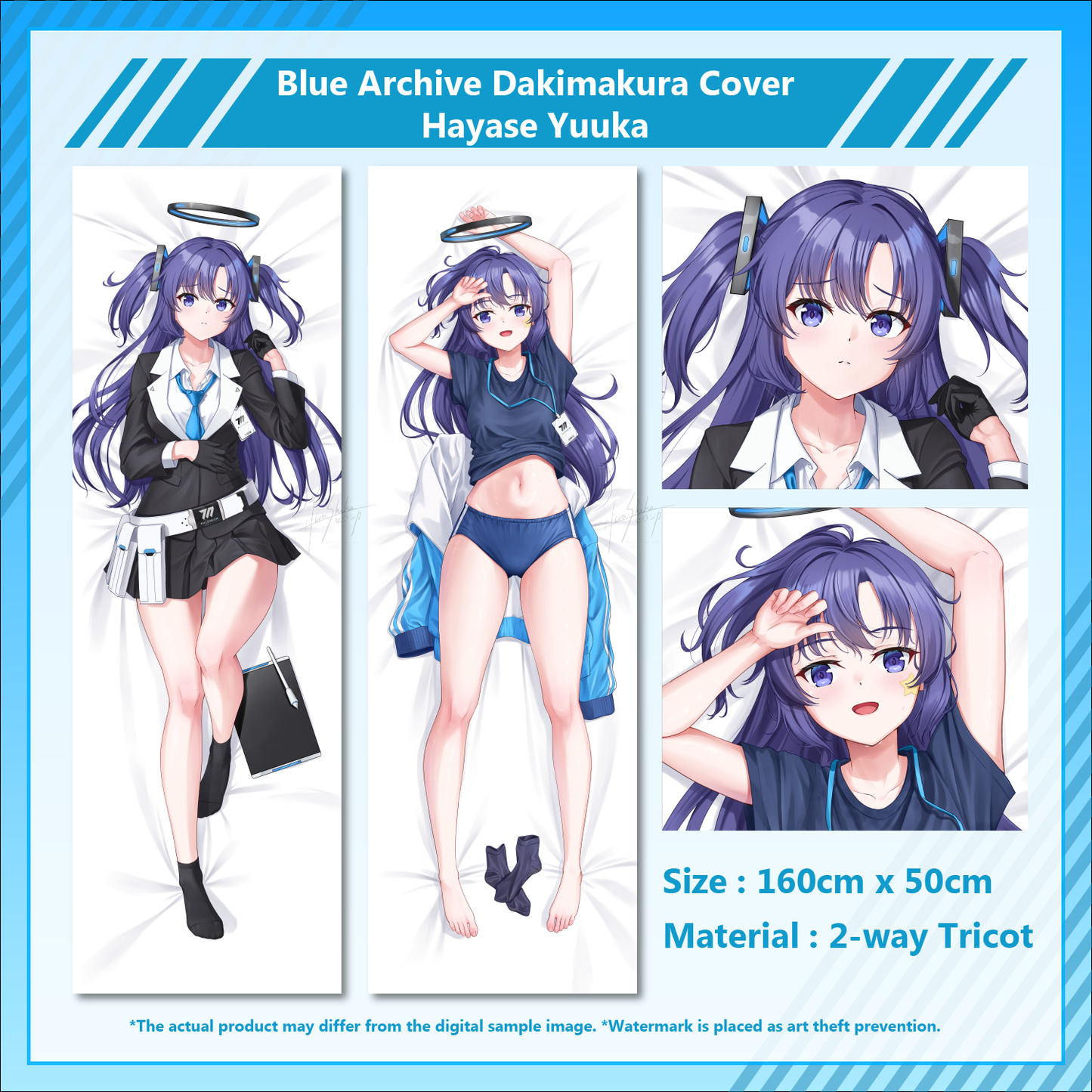 Blue Archive Hayase Yuuka Dakimakura Cover