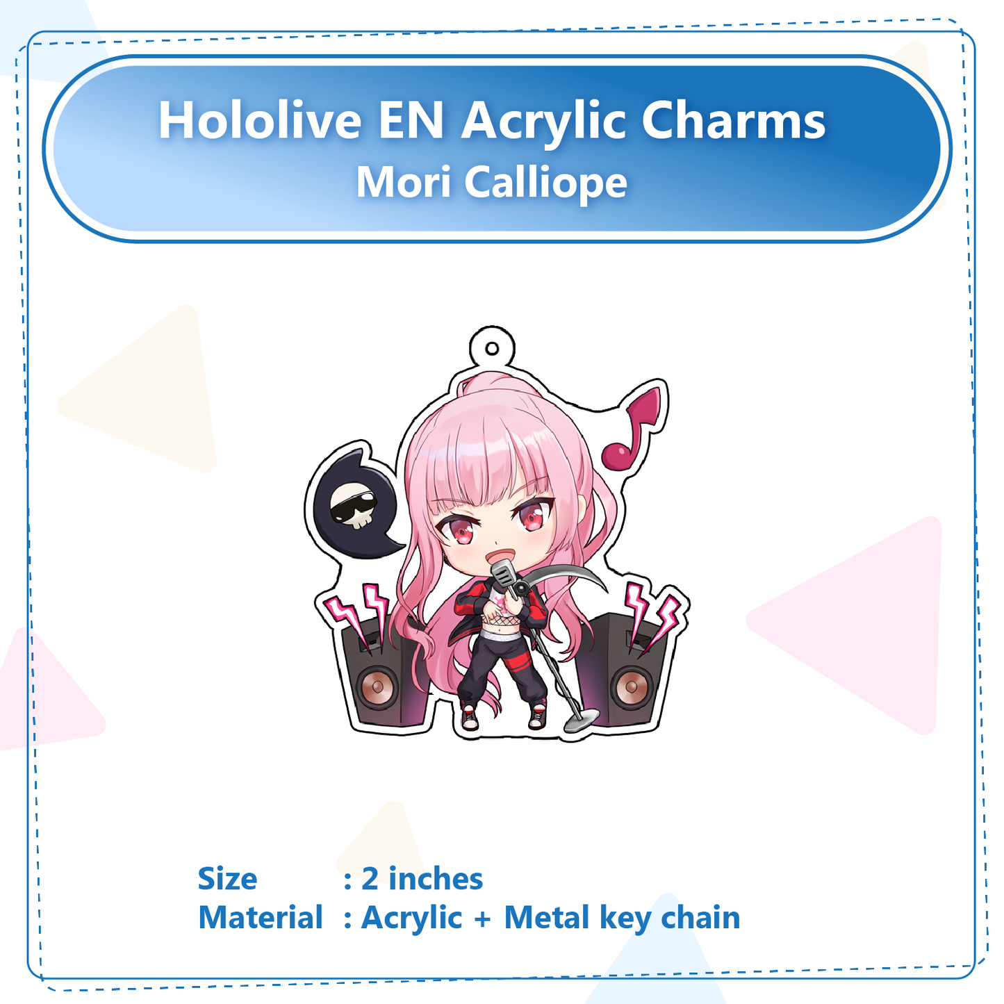 HoloEN Myth Chibi Charm