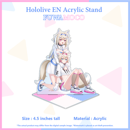 HoloEN -Advent- Fuwamoco Acrylic Stand