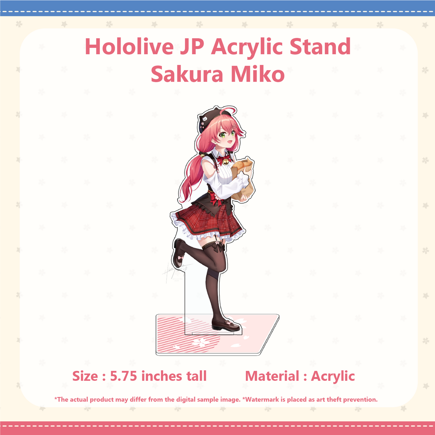 HoloJP Sakura Miko Acrylic Stand