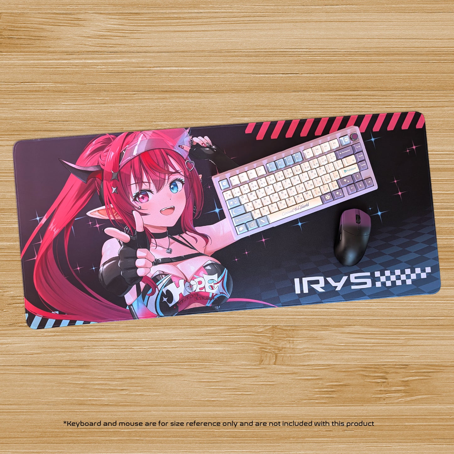 HoloEN Racer IRyS Large Deskmat
