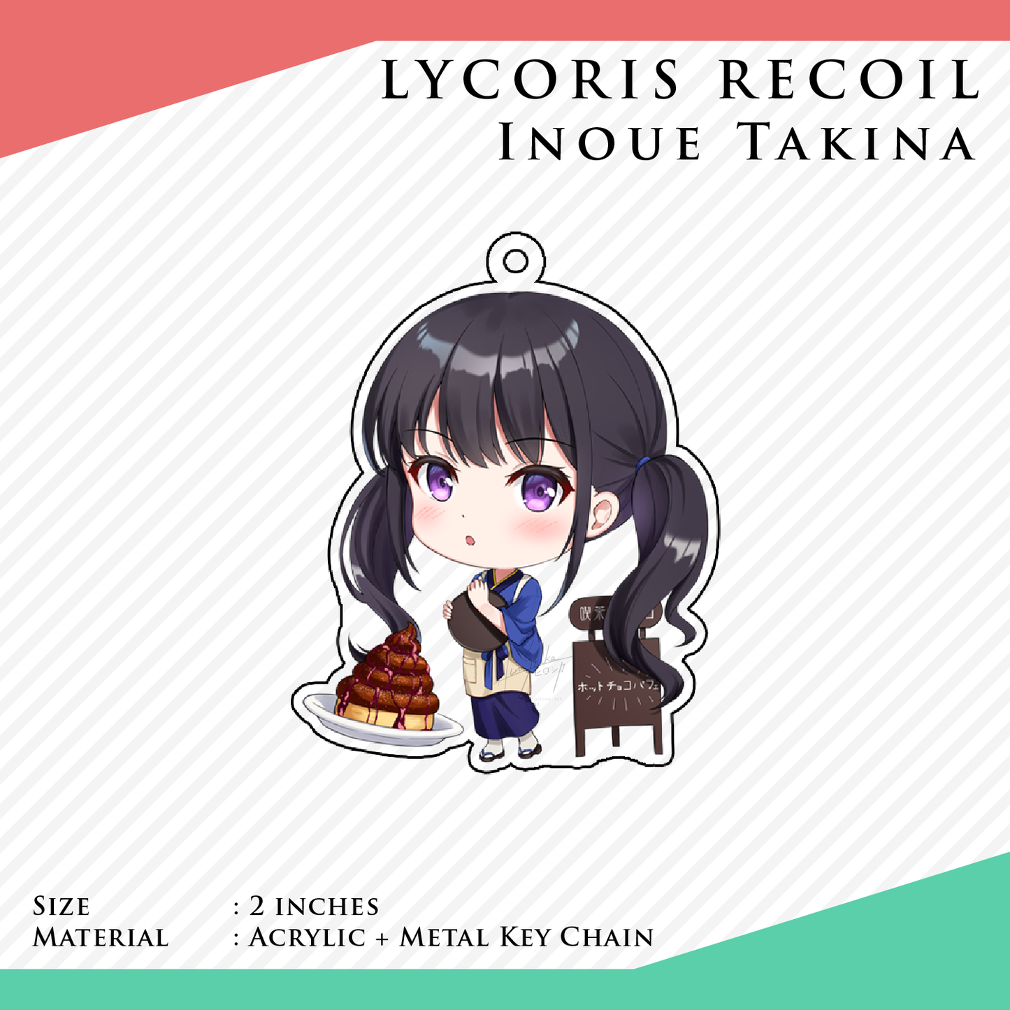 Lycoris Recoil Inoue Takina Charm